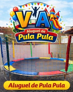 V.A aluguel de Cama elástica e brinquedos